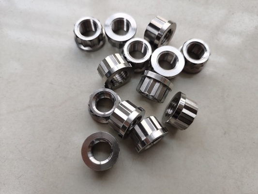 Année universelle argent universel 1/2 &quot; -20 12 PT NUTS FLANGE Titane pour montage de voiture universel