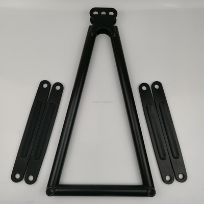 13-5/8 &quot; Chromoly 4130 Sprint Car Racing Noir Jacobs Kit d'échelle avec une sangle de 7 &quot;