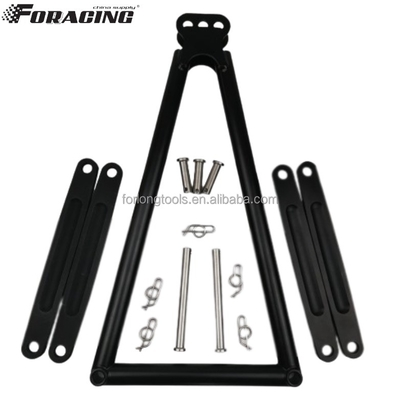 Universal Fitment 13-5/8 &quot; Kit d'échelle Jacobs noir 1 trou et 3 trous Chromoly 4130 pour une voiture de course de course de Sprint robuste