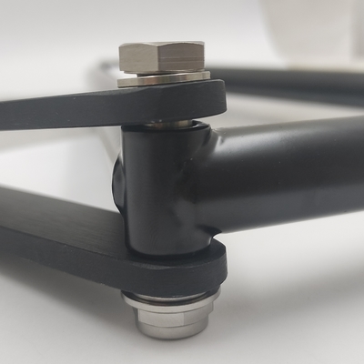 Performance exceptionnelle 4130 Chromoly Jacobs échelle 3 joles et 1 trou 13 5/8 &quot; Black Sprint pièces automobiles en ajustement universel