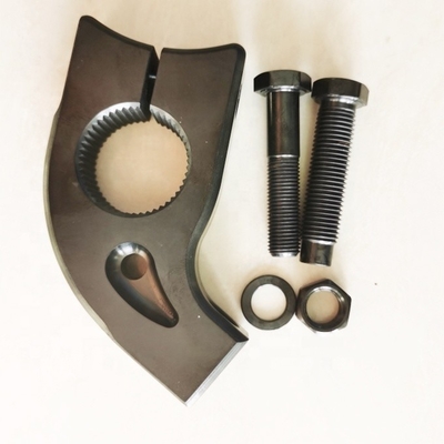 Année universelle Noir PVD Titane Torsion Stop 1 3/4 &quot;Split 1-1/8&quot; Spline et 7/16 Ajuste le boulon 3/8&quot; Boulon de broche pour voitures de course