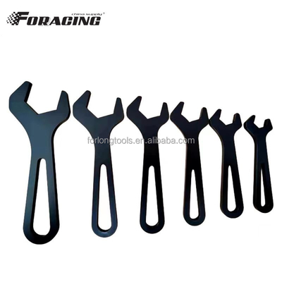 Universal Car AN Kit de clés à serrure AN4-An16 Black Racing Parties CNC avec aluminium Construction Sprint Sets d'outils pour voiture 6PCS