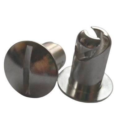 L'aluminium argenté universel 5/16&quot;.500&quot; 1/4 Tour rapide Dzus Petite tête Sprint voiture OE NO.