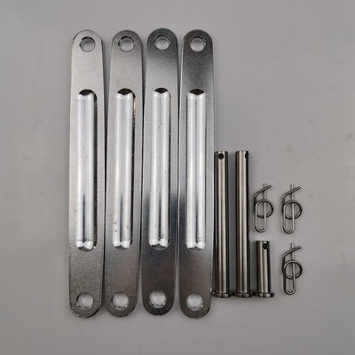 Accès à l'aiguille universel de course 7 &quot; argenté Jacobs Escalier ceinture pour l'aluminium 7075 pièces de voiture Sprint OE NO. personnalisé