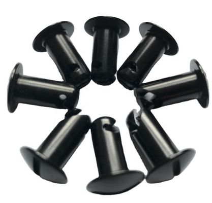 Fermeture universelle en aluminium pour voiture de course 7/16 "X.500" Black Quarter Turn Dzus Remplacer/réparer essentiel
