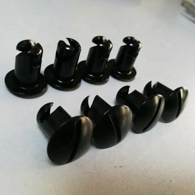 Fermeture universelle en aluminium pour voiture de course 7/16 "X.500" Black Quarter Turn Dzus Remplacer/réparer essentiel