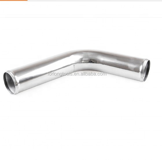 Soudure de connexion forgé en aluminium 45 degrés courbes du coude de tuyau avec surface poli et de finition
