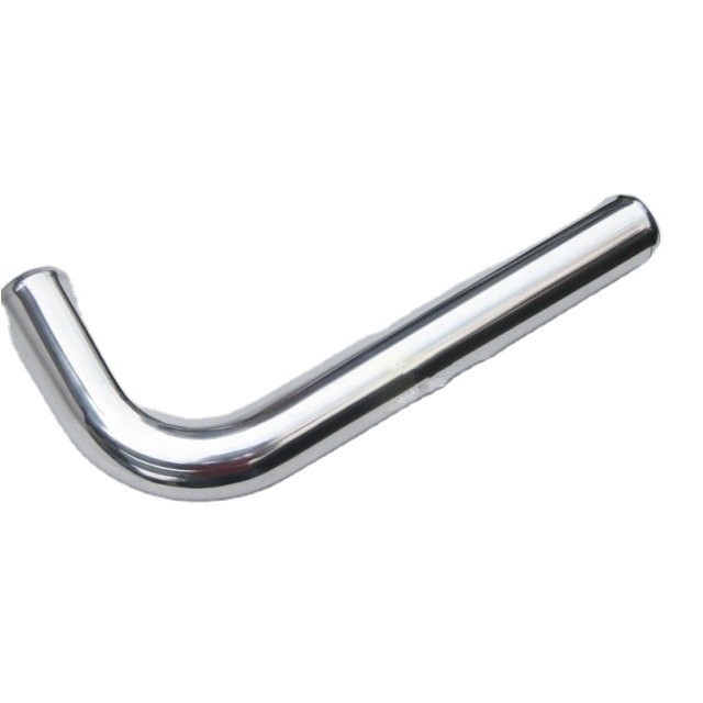 Améliorez votre intercoolant 1.8mm épaisse tuyau d'entrée pour un flux d'air optimal dans la flexion 57MM angle droit en aluminium en forme de L