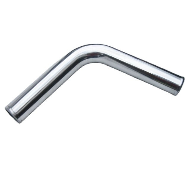 75 degrés d'angle ronde de la tête de code d'aluminium d'admission de turbo-charge de tuyau avec 500 mm 63 mm de diamètre du tuyau et 1,6 mm d'épaisseur du tuyau