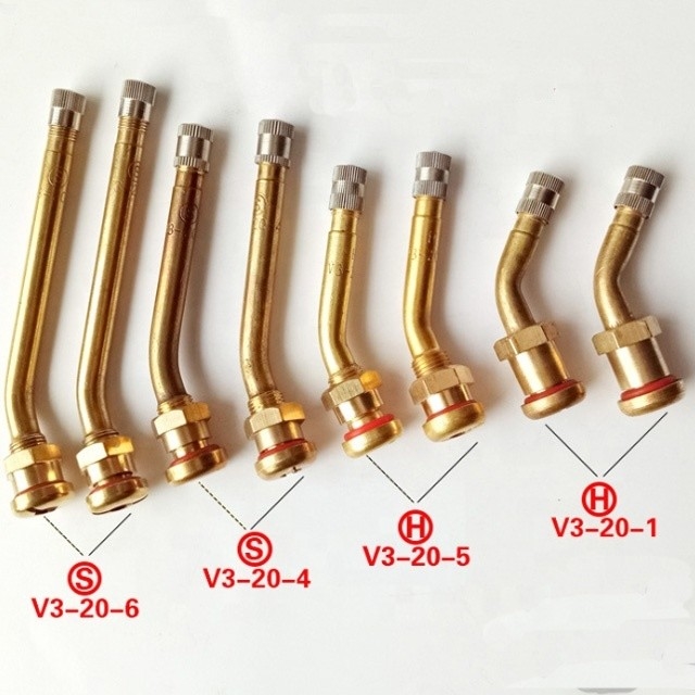 Ventilateur de pneu sans tube en laiton universel avec roue d'extension V3-20-1 V3-20-6 V3-20-4 V3-20-5 Standard OE NO. et universel