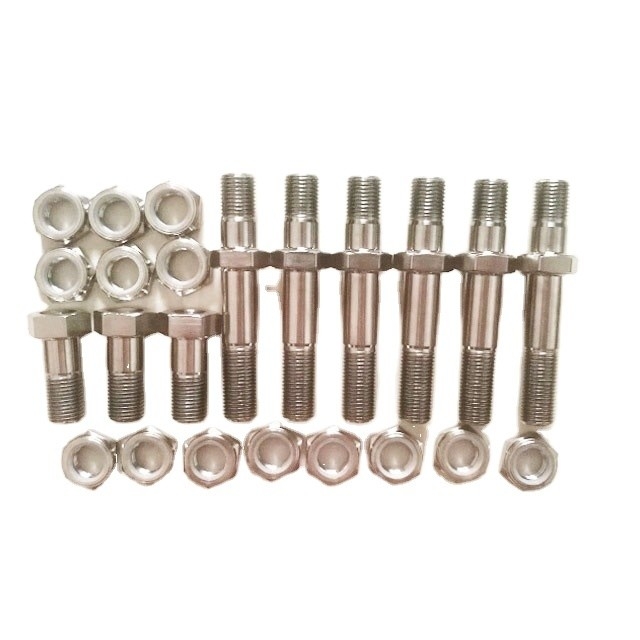 6AL-4V Titanium Alloy GR5 Finish Bolt Kit pour les courses de voitures de sprint