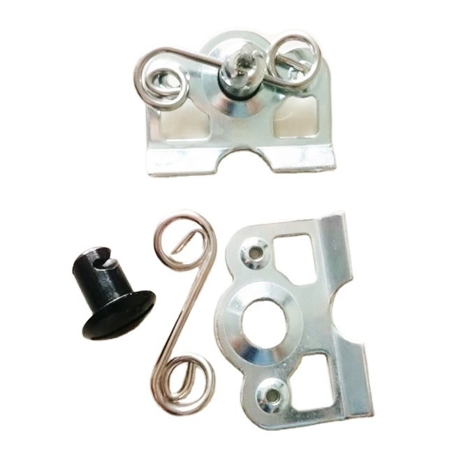 Bouton Dzus en aluminium polyvalent de 7/16&quot; avec ressorts en acier et plaques arrière Option supérieure de remplacement/réparation