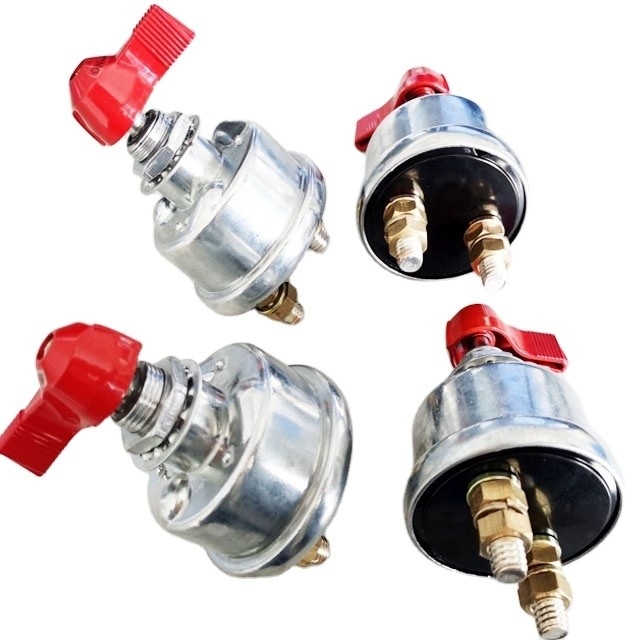 A/C SWITCH 125A 12V Batterie principale lourde Déconnexion rapide de l'alimentation Éteindre le commutateur de déclenchement pour l'installation universelle de la voiture Année universelle