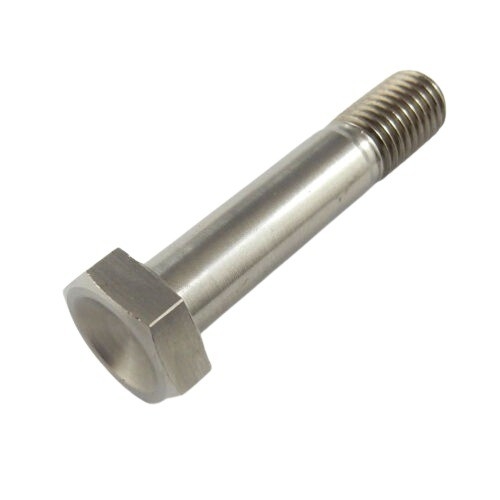 Sprint Car 5/16&quot;-24 x 1-1/2&quot; UNF Titanium Hex Head Boult DIN Standard réalisé en alliage de titane 6AL-4V avec finition naturelle