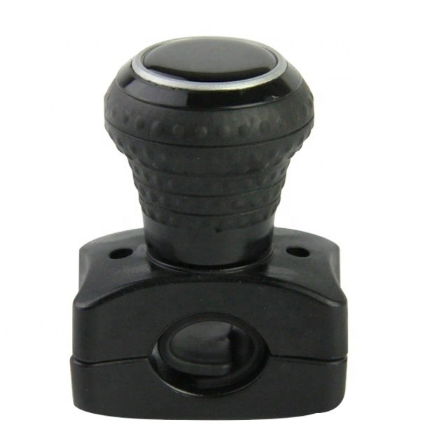 Le bouton noir du volant Le meilleur accessoire de conduite pour les roues de 3,2 cm et 6 cm