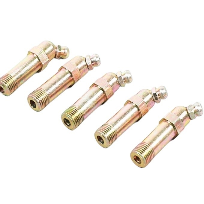Adaptation universelle et standard OE NO. Tête de graisse hydraulique longue pour le véhicule lourd M6 M8 M10 Facile à installer