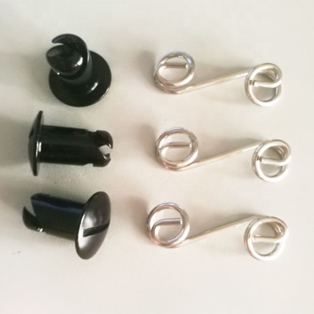 Fermeture en aluminium standard universel à quart de tour Dzus 7/16.500 long avec ressorts universels