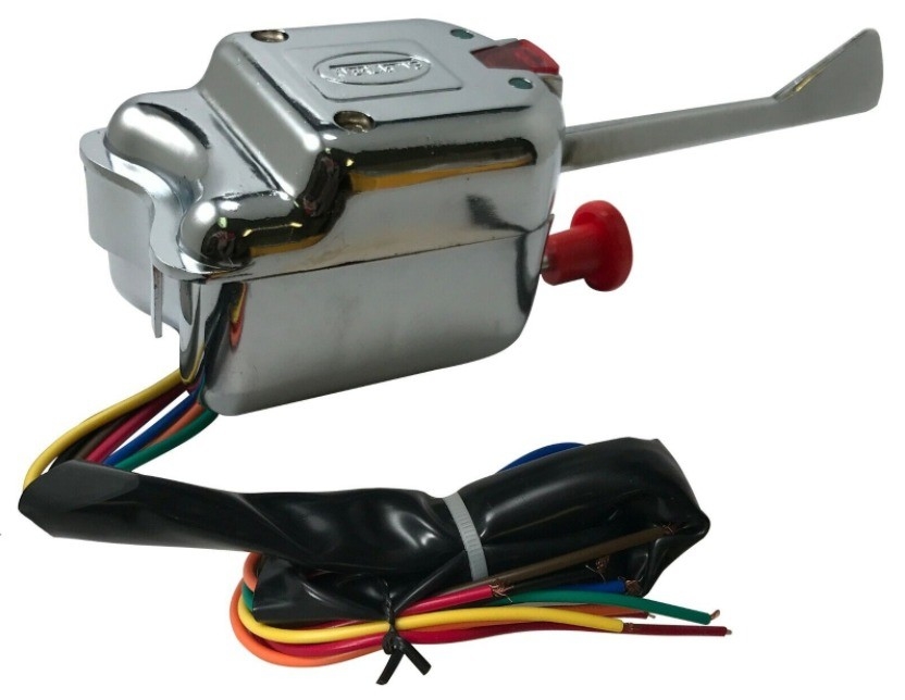 Numéro d'OE standard. Commutateur de signal de virage universel avec pinces lourdes et compatibilité 12V