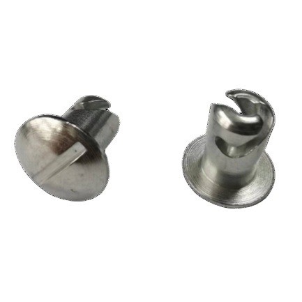 Compatibilité universelle Remplacer/réparer la norme OE NO. avec des fixations en acier argenté Dzus 7/16&quot; *.500&quot; tête régulière
