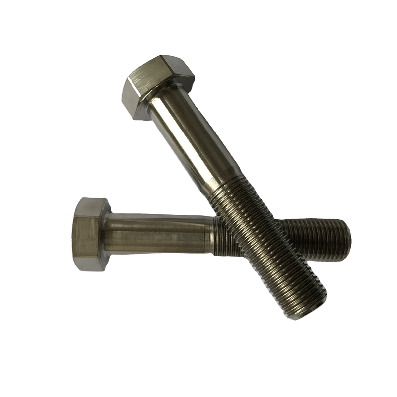 Norme ISO 1/2-20*2.75 pouces boulon de tête en titane hex pour voiture Sprint dans le système de mesure impérial Couleur naturelle