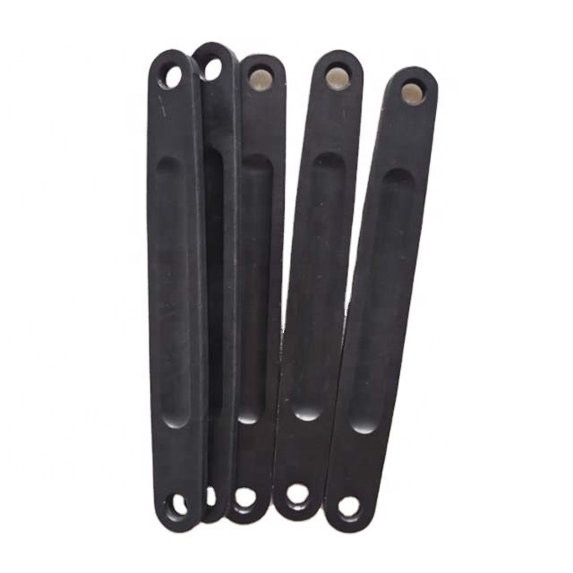 Échelles en aluminium noir de 7 pouces avec haute résistance à la traction