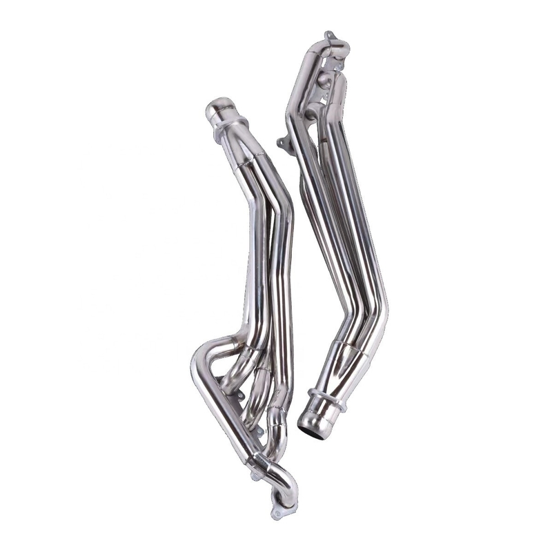 Tête d'échappement en acier inoxydable poli pour 5.0L V8 Mustang Manifold LS1 LS2 LS3 LS6 LSX Garantit l'ajustement et la fonction