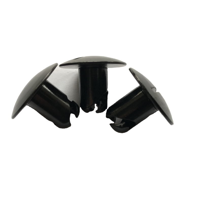 Utilisation universelle 5/16*7/16*3/8 pouces Grip Quarter Turn Buttons DZUS OE NO. Noir/Argent pour le remplacement/réparation