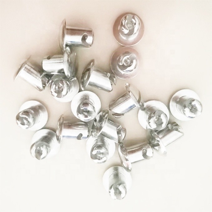 Universal Car Fitment Sprintcar Quater Tour Dome Tête Dzus 7/16&quot;.500&quot; Fasteners Argent voiture Sprint naine Année universelle
