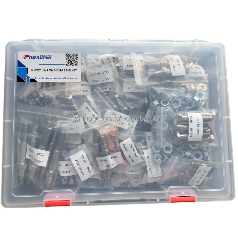 Kit de montage de choc universel à une écrousse pour SPRINT CAR J J ONS CHASSIS Année Universal Eagle/Maxim OR Q/C R/R S/P PLUS BOLT KIT