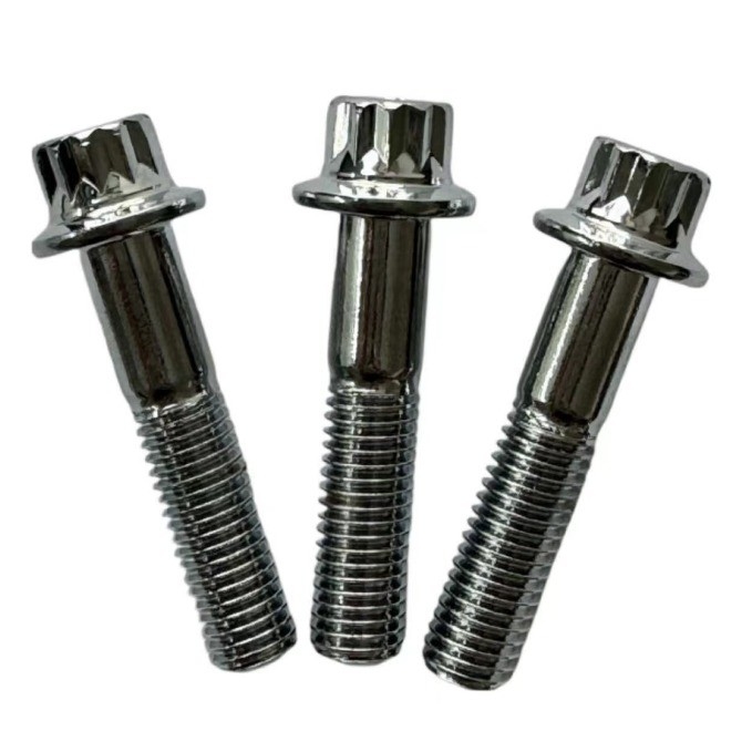 Titane universel Gr5 12 PT RS/ RX Kit à jante partagée M7 x 32 Boulons et écrous