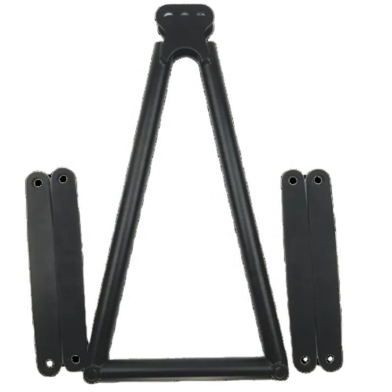 Noir 13 5/8 &quot;SPRINT CAR JACOBS échelle avec sangles chromolie 4130 position avant 1&quot; x 1/4&quot; x 7&quot; épaisseur de paroi 0,065 &quot;aluminium