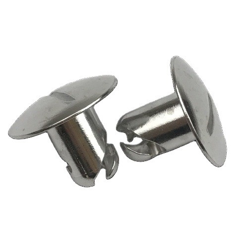 Amélioré 1&quot; Grand tête argent aluminium Sprint Car Quarter Tour Dzus Standard Compatible et le but du remplacement / réparation