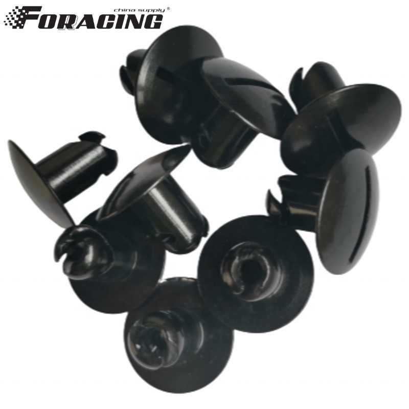Coupe de l'aluminium universel en quart de tour Noir Dzus Fasteners 7/16 &quot; 5/16&quot; boutons pour le remplacement universel