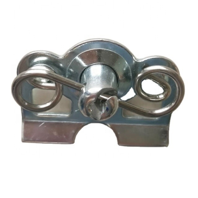 Soudage sans ailes universel pour voiture de course à pied sur taille Dzus Plaque arrière à ressort légère 1-3/8 &quot;pour l'installation de voiture universelle acceptée