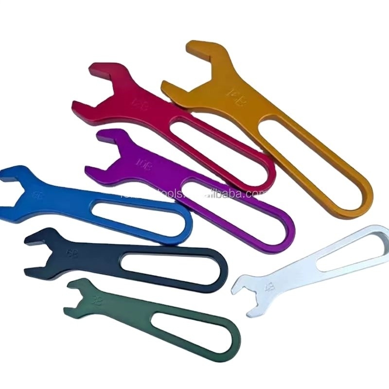 Universal Fitment 7PCS An3-An16 Aluminium Billet Racing Sprint Car Tool Sets pour l'entretien / réparation et la voiture universelle