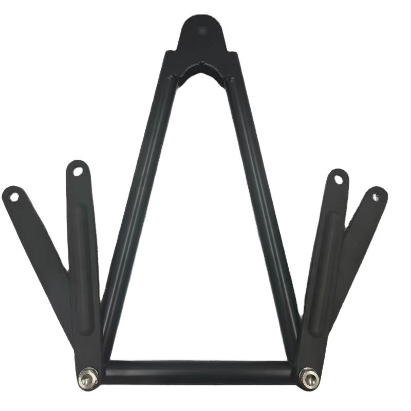 OE personnalisé n ° 13-3/8 &quot; Chromoly Jacobs Kit d'échelle 1 trou Noir avec ceinture d'échelle et épingle