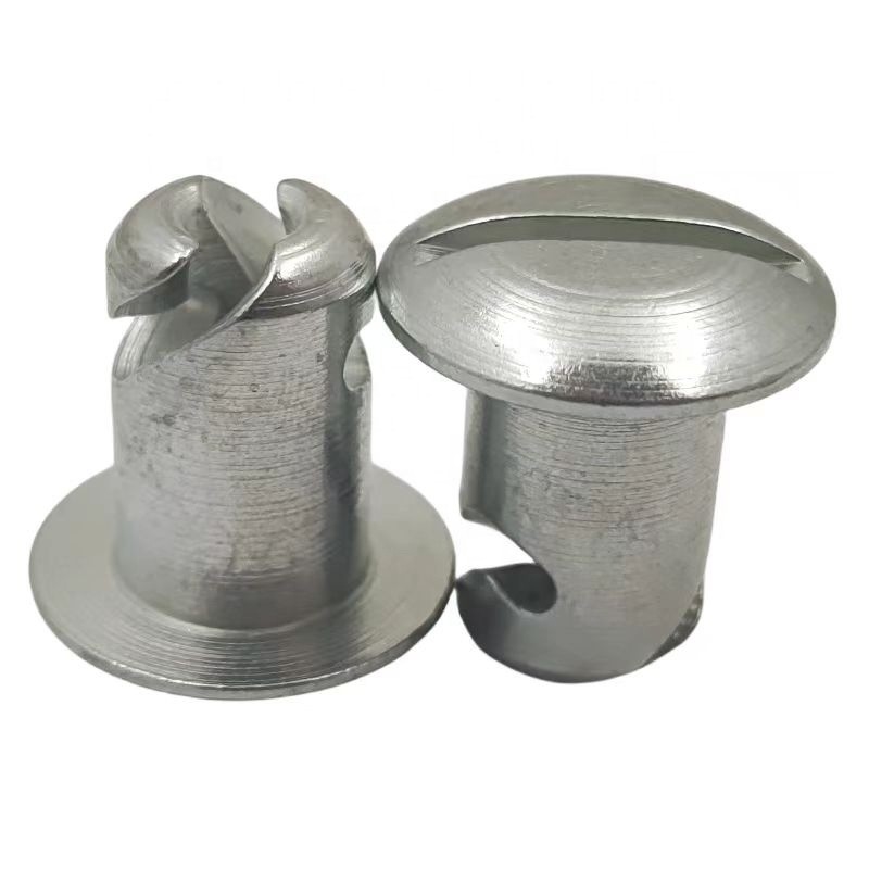Boutons de tête universels Dzus Dome argenté 7/16 &quot;x.500&quot; acier pour voiture de sprint Maxim Eagle pièces de rechange universelles
