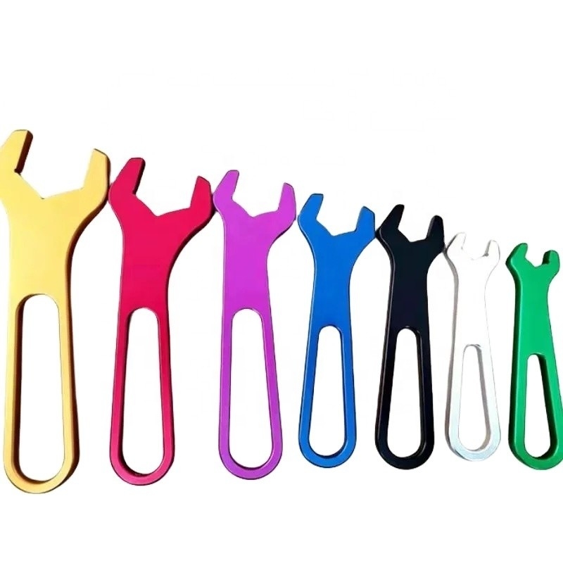 6 pièces AN Spanner Aluminium Billet Racing Tool Sets pour l' équipement de voiture universel An4-An16 Sprint Car Keys à un prix abordable