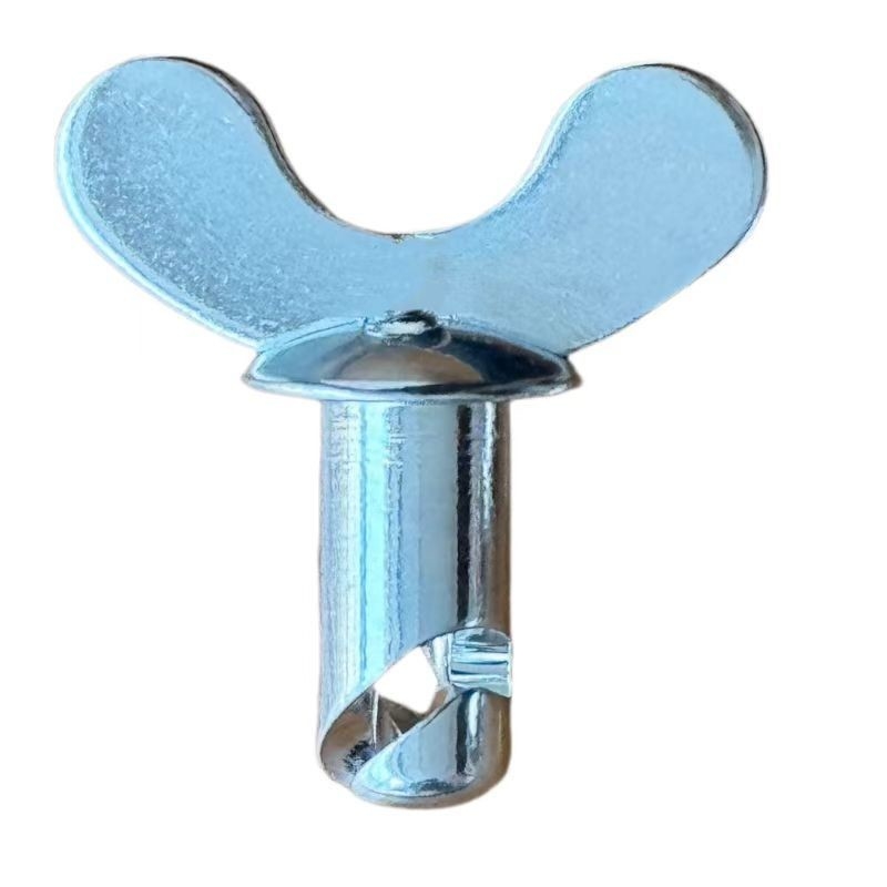 Boutons de tête de papillon en acier Dzus Dome argenté 5/16 &quot;x.500&quot; pour la prise et la performance de la voiture Sprint