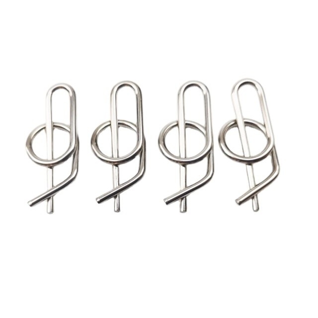 304SS Jacobs Escalier Pin Rue Clip en acier inoxydable 3/8 &quot;Sprint Car Quick Release Clevis Pin Clip pour le montage universel de voiture