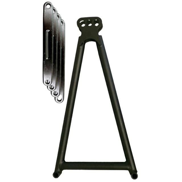 Kit d'échelle Jacobs noir en chromoly durable 4130 pour une installation universelle dans les voitures de course et la construction durable