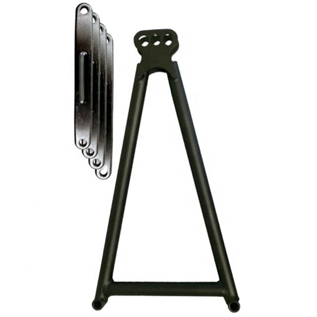 13-5/8 &quot; Chromoly 4130 Sprint Car Racing Noir Jacobs Kit d'échelle avec une sangle de 7 &quot;