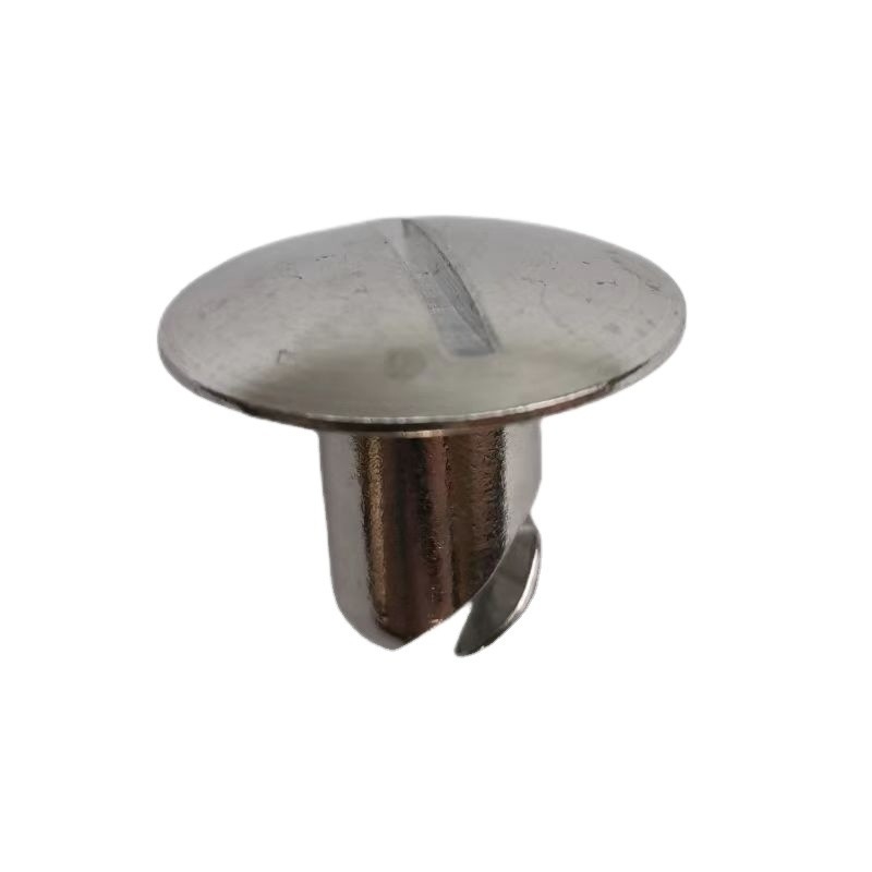 7/16 &quot;Aluminium Quarter Turn Dzus avec 1&quot; Grand tête x.500 voiture Sprint Argent pour le montage universel de voiture