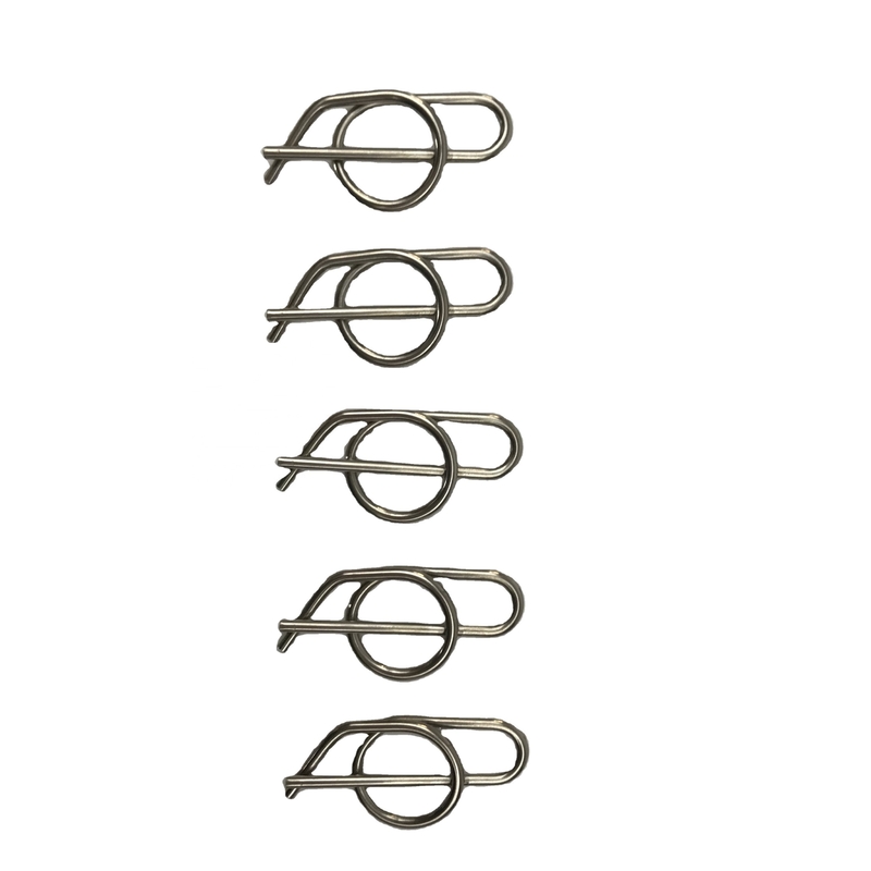 Standard OE NO. 3/8&quot; en acier inoxydable Rue Clip Jacobs épingle d'échelle de dégagement rapide Clip de clevis pour toutes les conditions météorologiques 304SS