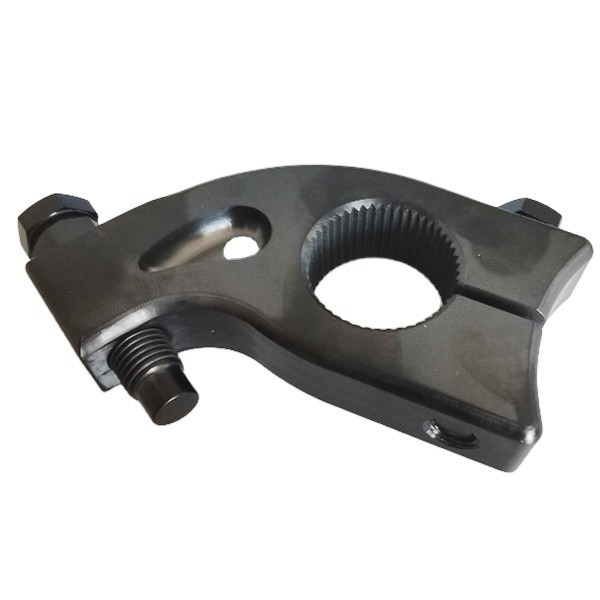 Année universelle Noir PVD Titane Torsion Stop 1 3/4 &quot;Split 1-1/8&quot; Spline et 7/16 Ajuste le boulon 3/8&quot; Boulon de broche pour voitures de course