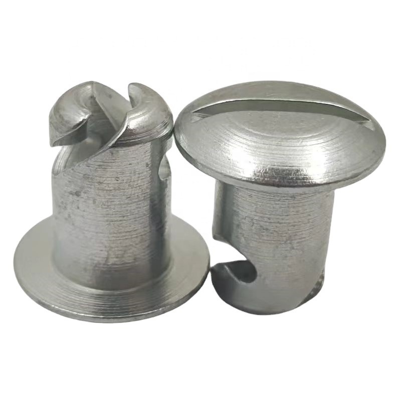 Remplacer/réparer but Argent en acier quart tour Dzus Dôme boutons de tête pour la voiture de sprint Maxim 7/16 &quot;x.600&quot;